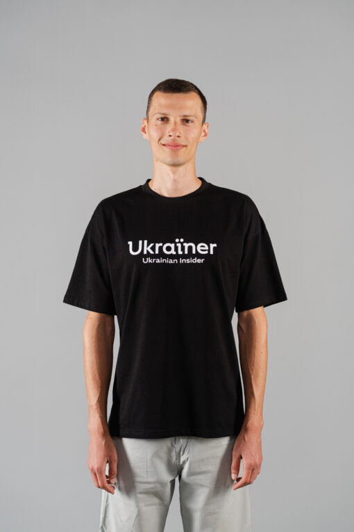 Футболка Ukrainian Insider чорна - Зображення 5