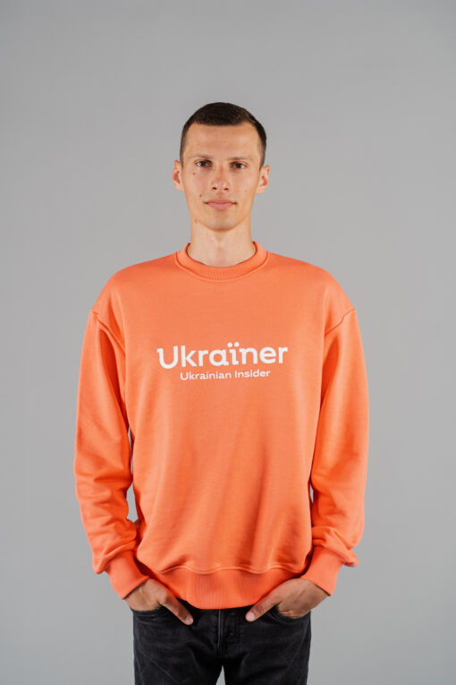 Світшот Ukrainian Insider корал - Зображення 2